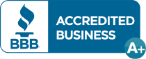 Better Business Bureau Accredited Business — A+ Rating