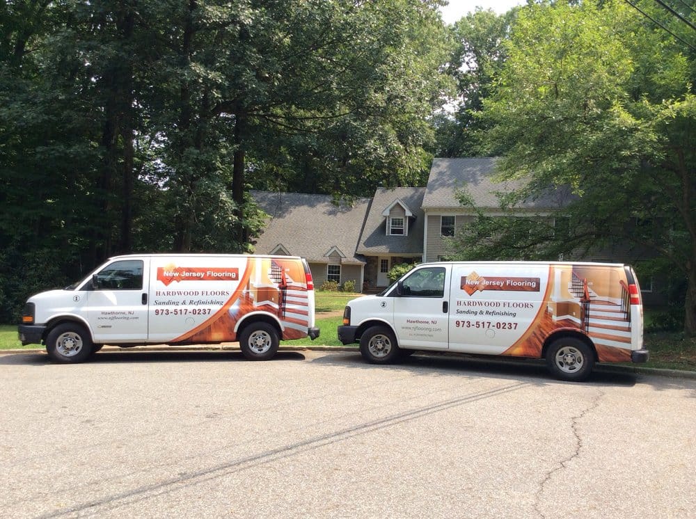 New Jersey Flooring LLC service vans